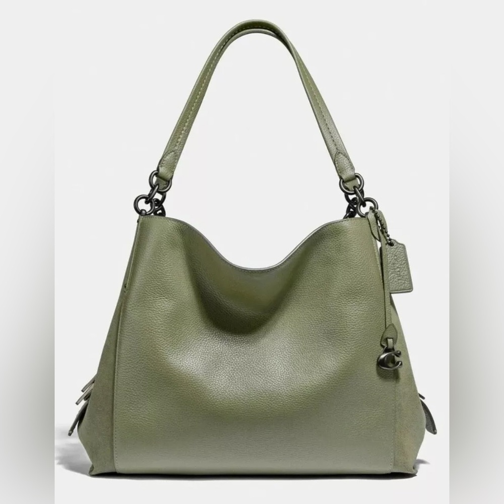 Coach Dalton 31 Leather Bag ** Sage Green ** AUTHENTIC **